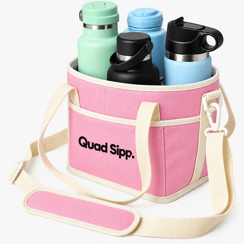 CarrySip™ 4-Cup Drink Carrier — Hands Free & Spill Proof