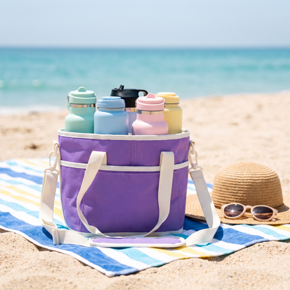 CarrySip™ 4-Cup Drink Carrier — Hands Free & Spill Proof